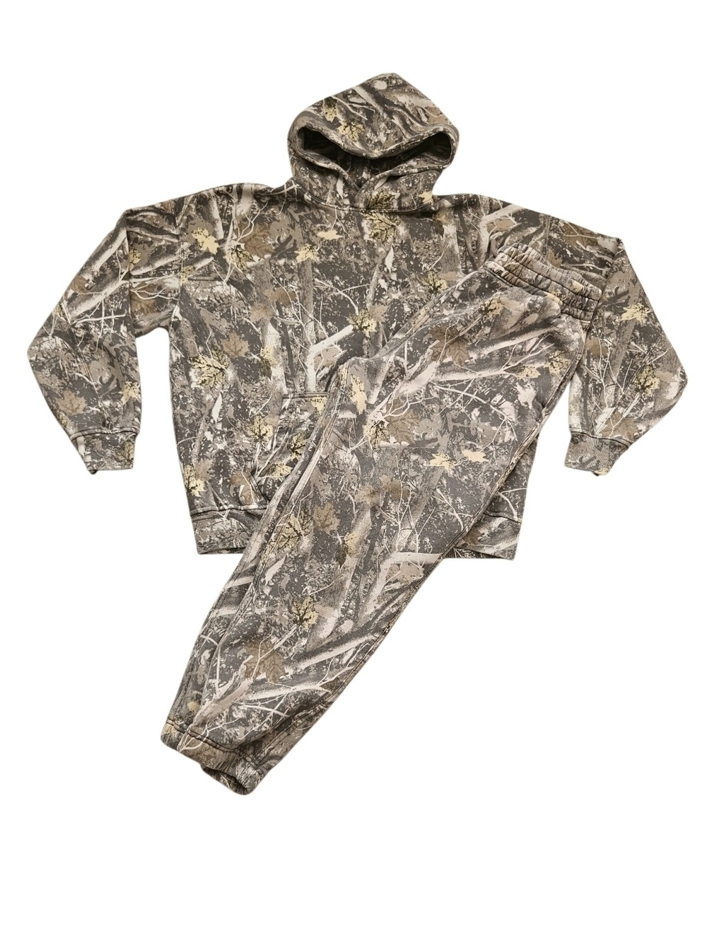 Abercrombie & Fitch Camo Sweatsuit Set (Large Hoodie / Medium Pants)